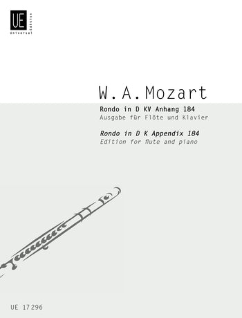 Mozart: Rondo D-Dur (Dwarsfluit, Piano)