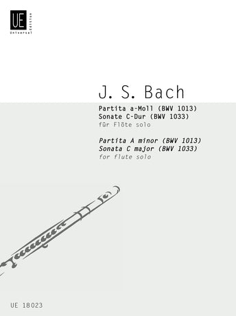 Bach: Partita a-Moll BWV 1013 und Sonate C-Dur BWV 1033 (Dwarsfluit)