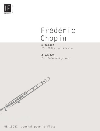 Chopin: 4 Walzer Band 7 (Dwarsfluit, Piano)