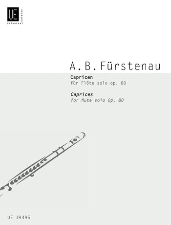 Fuerstenau: Capricen op. 80 (Dwarsfluit)
