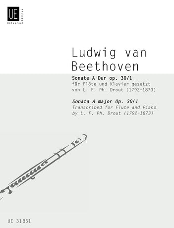 Beethoven: Sonate c-Moll op. 30/2 (Dwarsfluit, Piano)