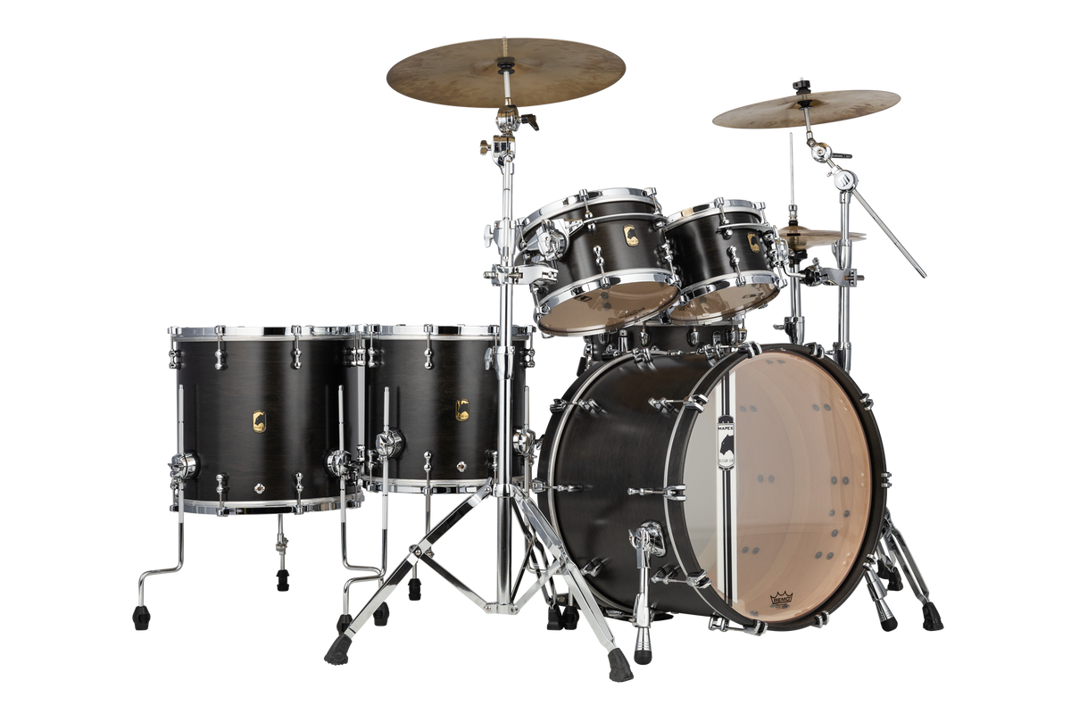 MAPEX BLACK PANTHER DESIGN LAB Ketelset, Stage+, Equinox, Satin Flat Black #FB