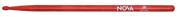 Vic Firth 2BR NOVA drumstokken – houten tip rood