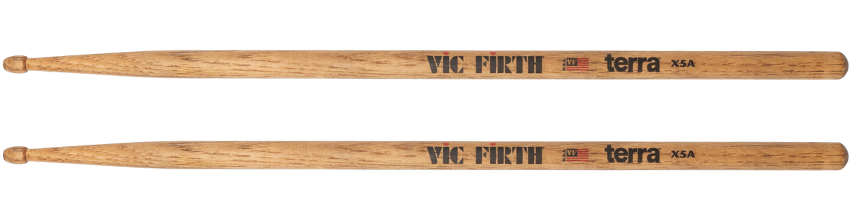 Vic Firth X5AT Terra drumstokken – houten tip