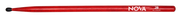 Vic Firth 2BNR NOVA drumstokken – nylon tip rood