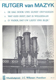Rutger van Mazyk: Psalmen en Gezangen