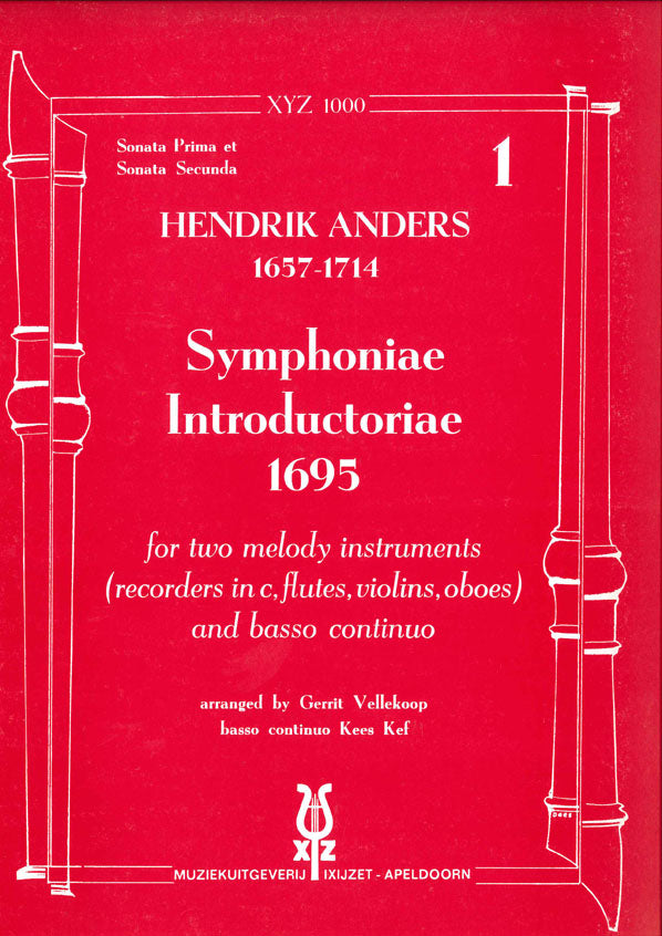 Symphoniae Introductoriae 1695 - Vol. 1