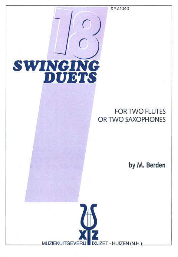 Berden: 18 Swinging Duets (Fluit)