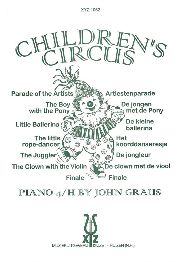 Graus: Childrens Circus (Piano, 4 Hands)