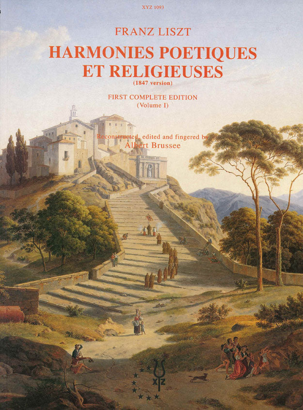 Liszt: Harmonies Poetiques Et Religieuses Volume I (Piano)