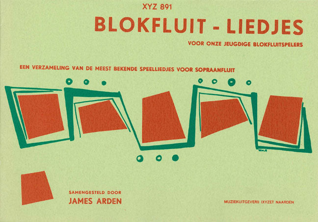 Arden: Blokfluitliedjes (Sopraanblokfluit)