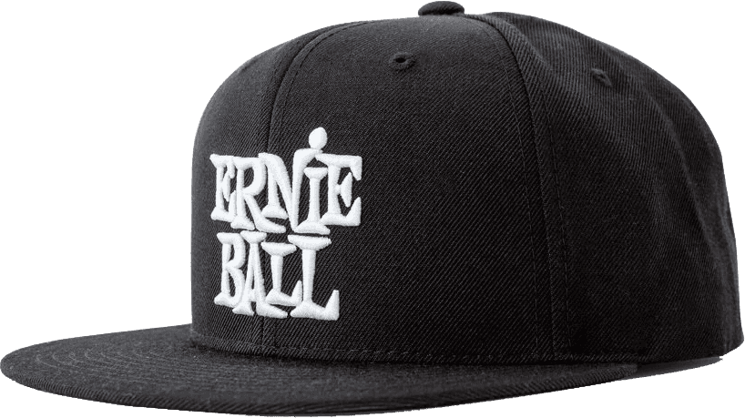 Ernie Ball Zwart - Logo Eb Wit