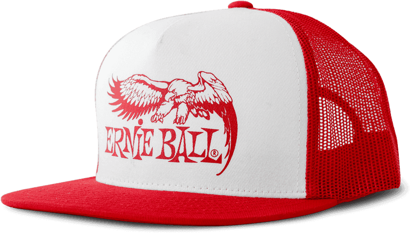 Ernie Ball Rood En Wit - Logo Aigle Eb Rood