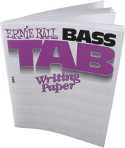 Ernie Ball Papier Tablature Basse Vierge