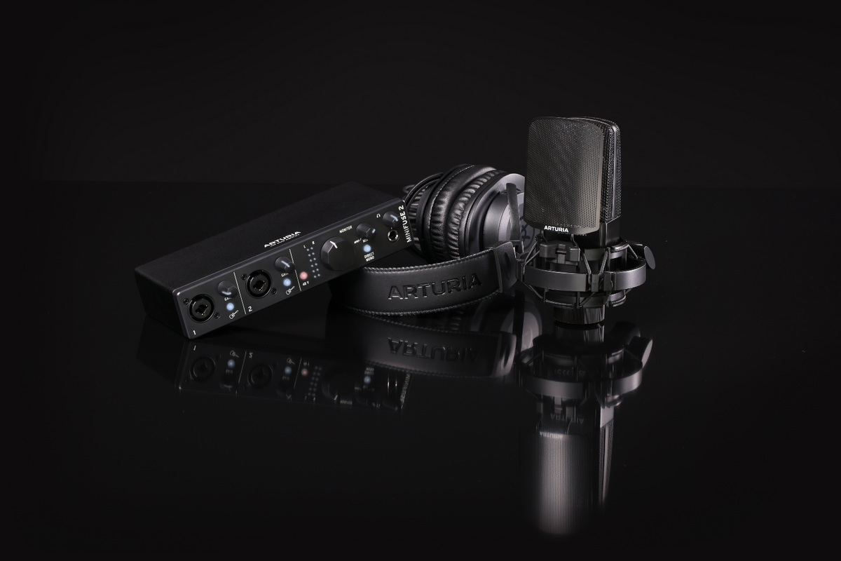 Arturia MiniFuse Recording Pack Black