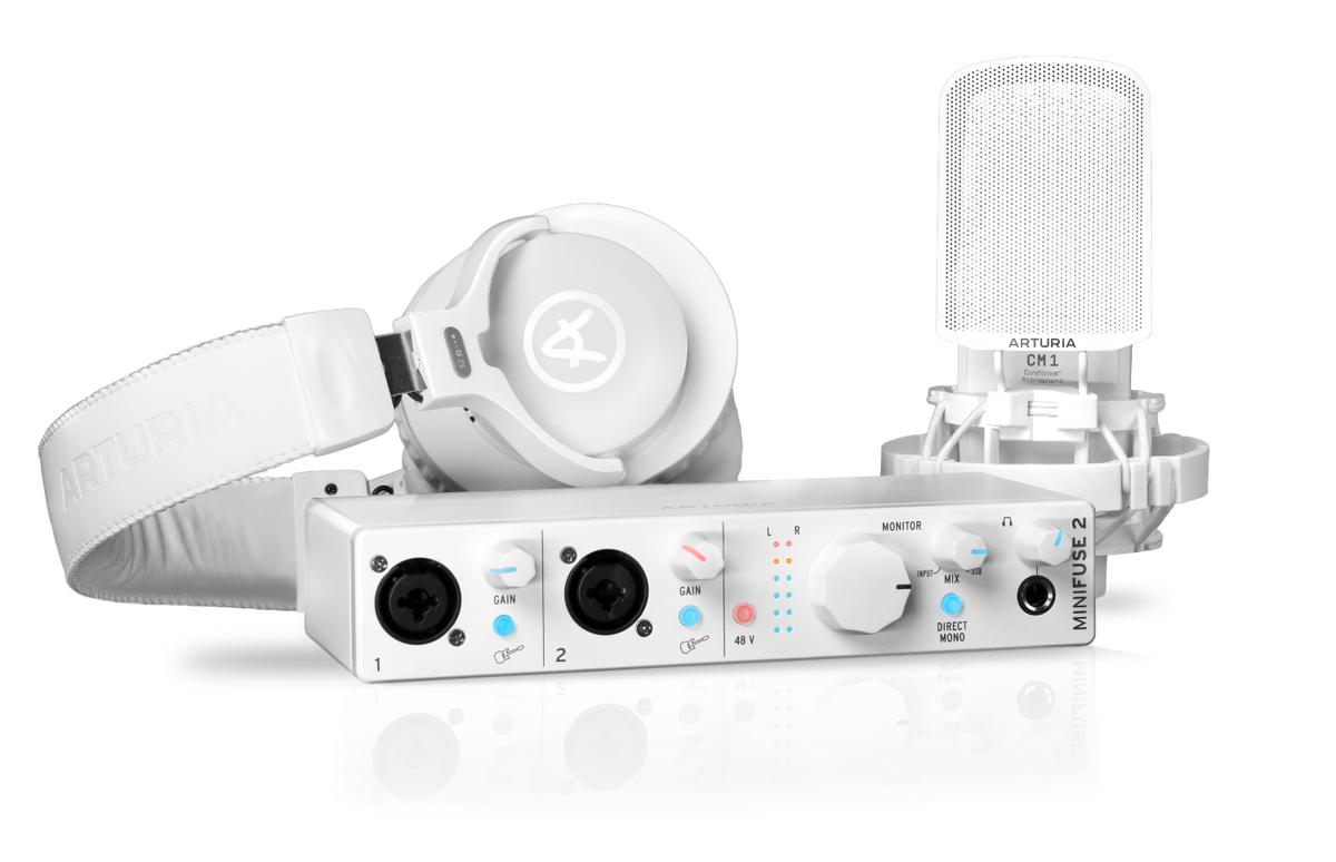 Arturia MiniFuse Recording Pack White afbeelding 3