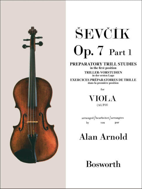 Viola Studies Op.7 Part1: Preparatory Trill Studie