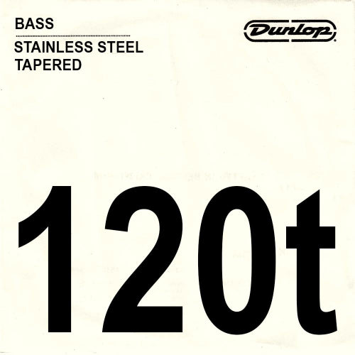 Dunlop Stainless Steel Losse Basgitaarsnaar Taperwound .120