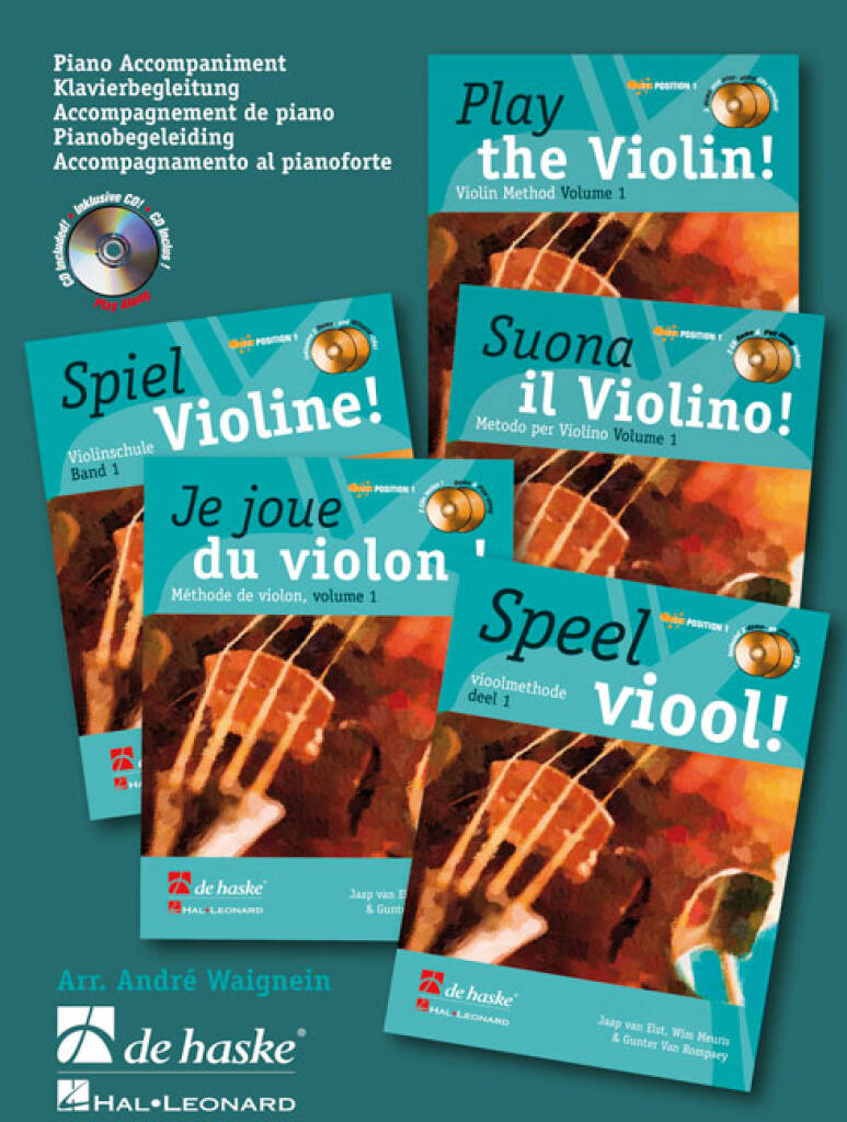 Speel Viool! Deel 1 (Pianobegeleiding)