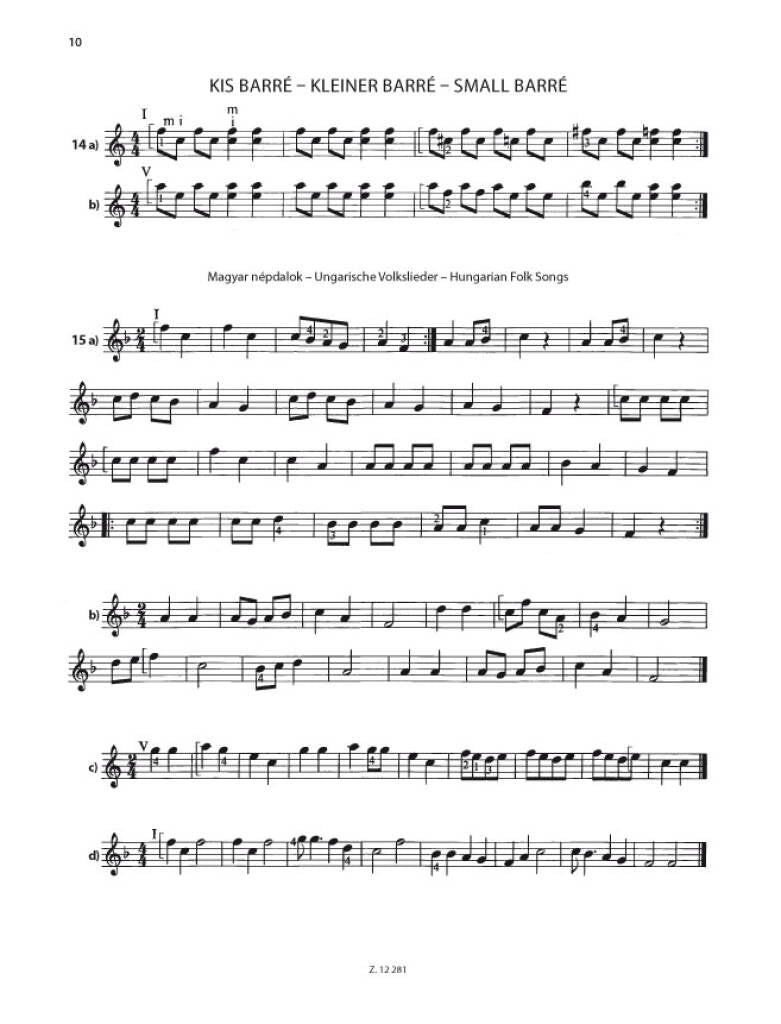 Miklos Mosoczi_Erzsebet Nagy: Gitarrenschule III