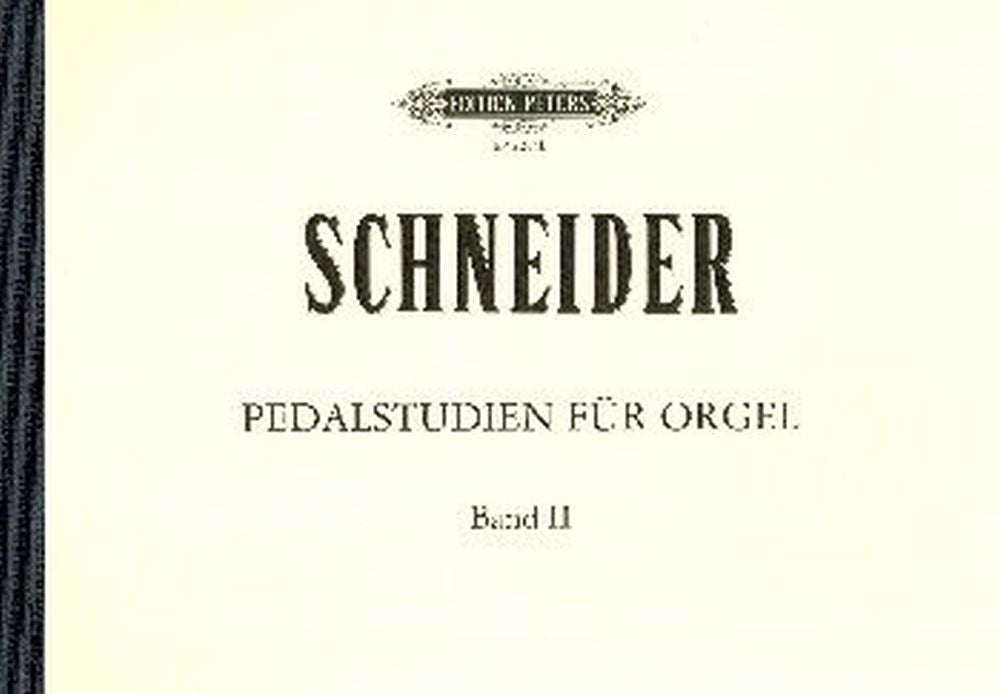 Julius Schneider: Pedalstudien 2 Op. 48