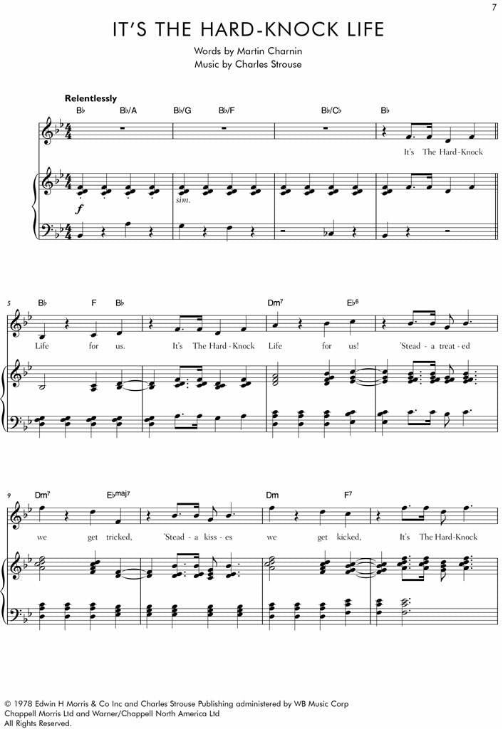 Musical Annie (Zang Piano)