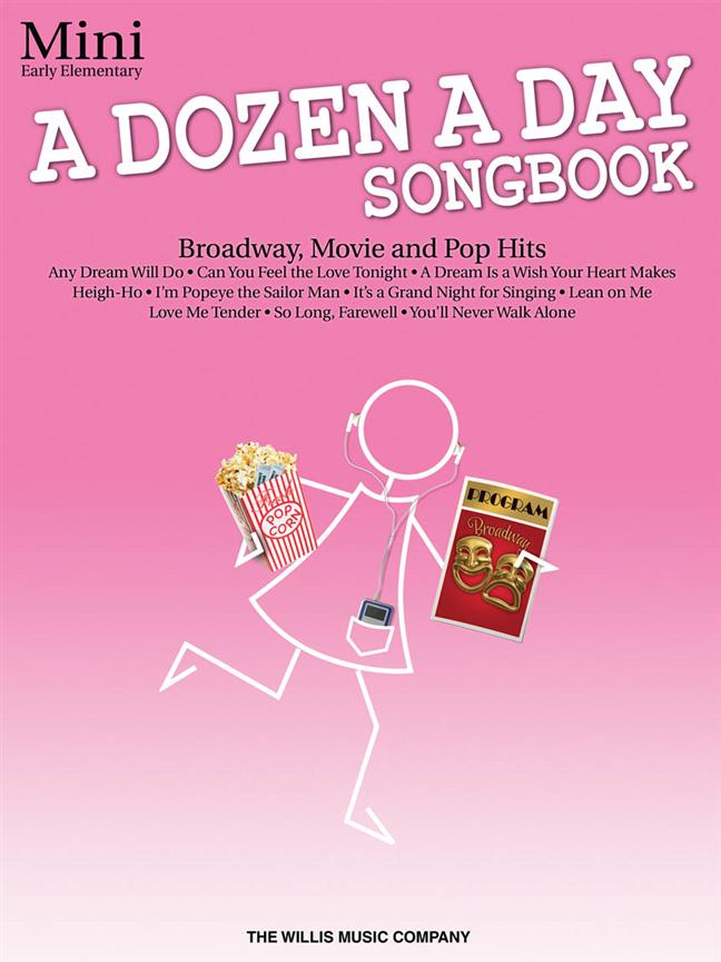 Burnam: A Dozen a Day Songbook - Mini (Piano)