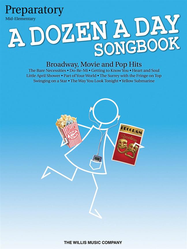 Burnam: A Dozen a Day Songbook - Preparatory Book (Piano)