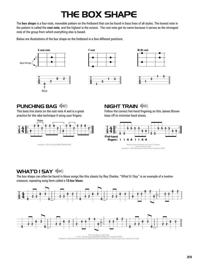 Hal Leonard Bass TAB Method