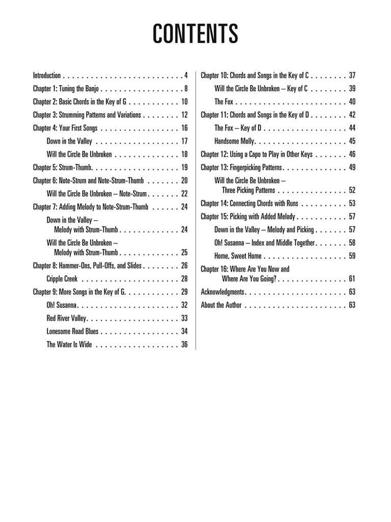 Hal Leonard Folk Banjo Method
