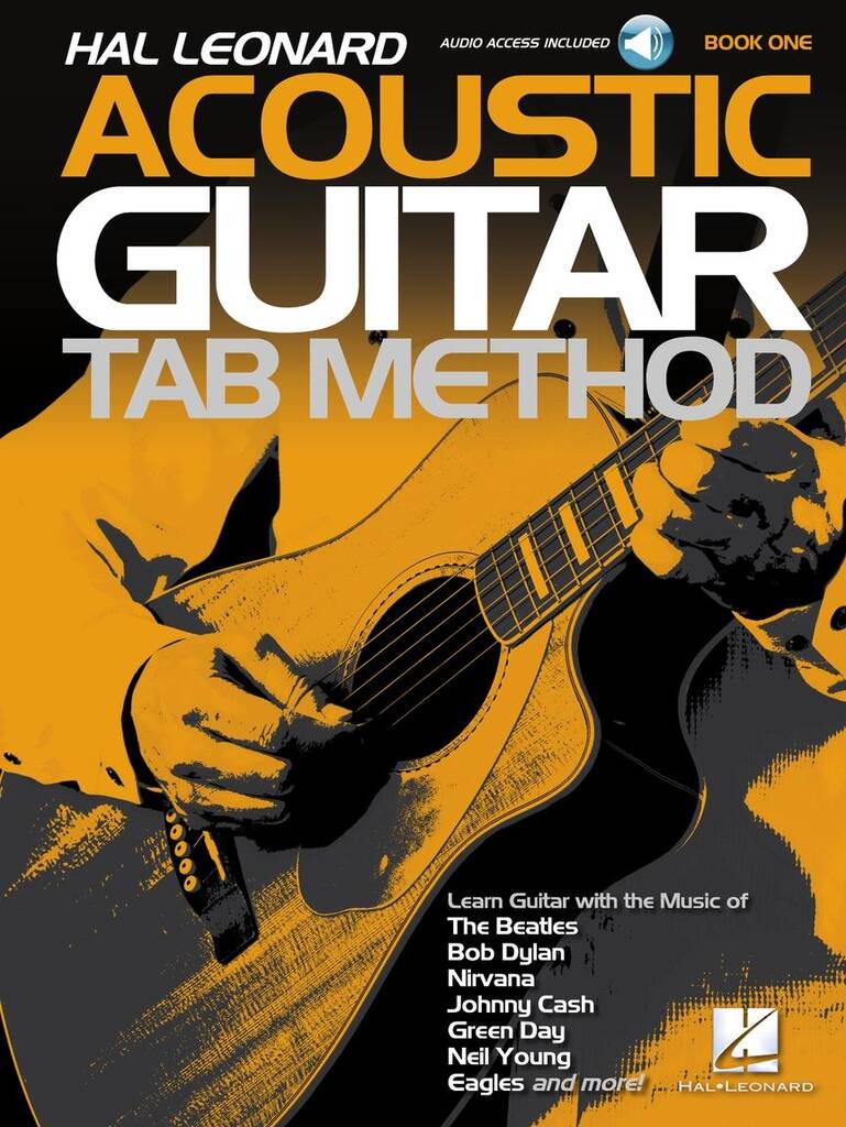 Hal Leonard Acoustic Guitar Tab Method - Book 1(Book with Online Audio)