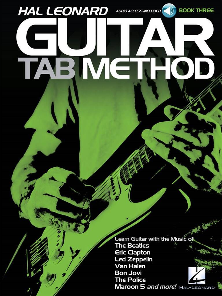 Hal Leonard guitar TAB method book 3