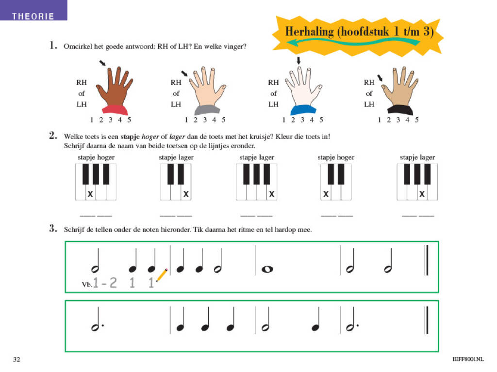 Piano Adventures: Lesboek Deel 1