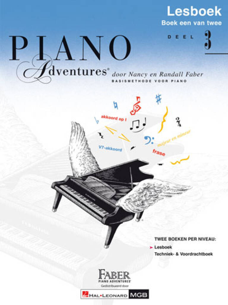 Faber Piano Adventures: Lesboek - Boek 1 van 3: Deel 3