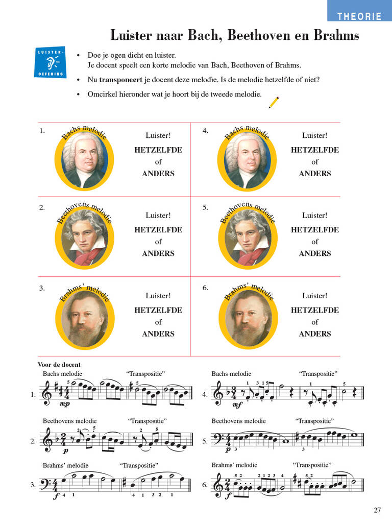 Faber Piano Adventures: Lesboek - Boek 1 van 3: Deel 3