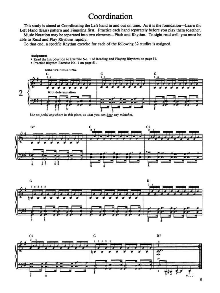 Basic Blues for Piano