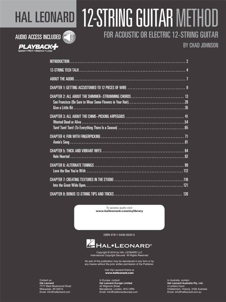 Hal Leonard 12-String Guitar Method