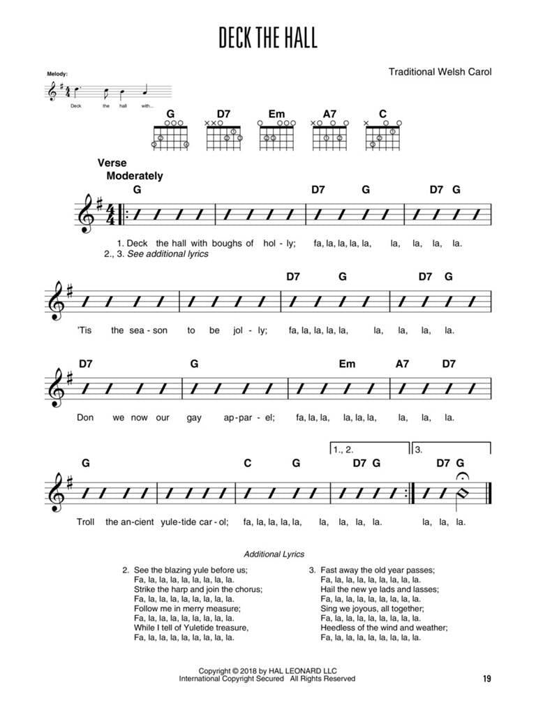 Easy Pop Christmas Rhythms