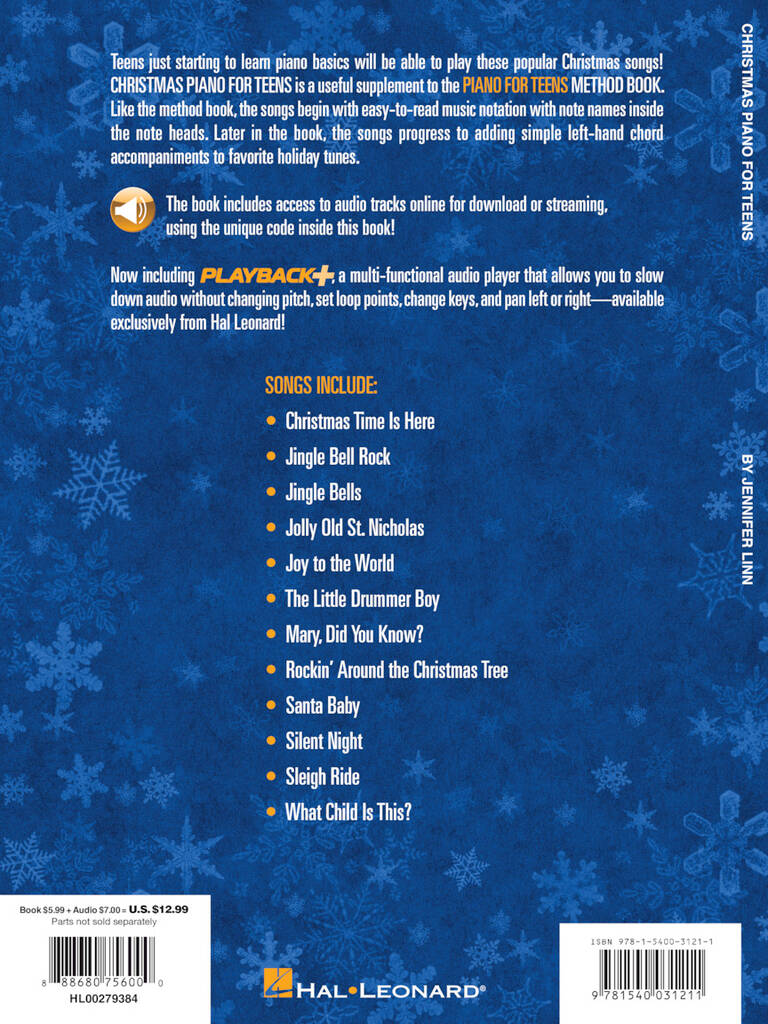 Hal Leonard Christmas Piano for Teens