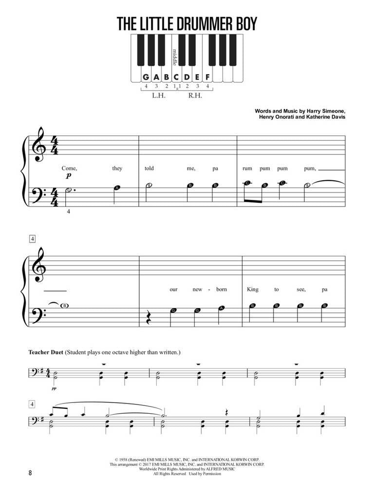 Hal Leonard Christmas Piano for Teens