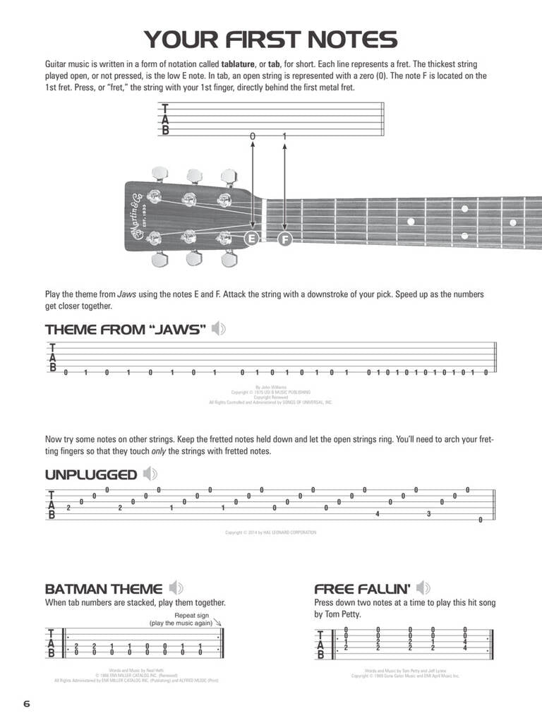 Hal Leonard Acoustic Guitar Tab Method - Combo Ed.
