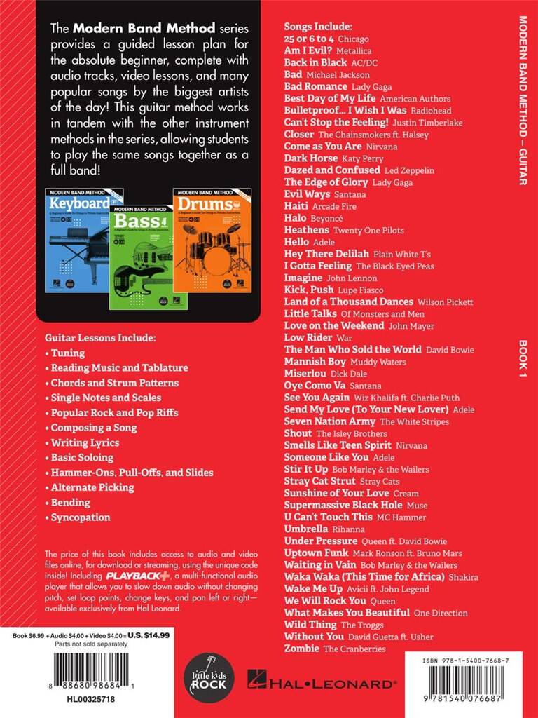 Modern Band Methode: Guitar Book