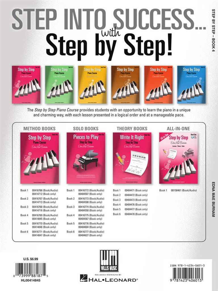 Edna Mae Burman Piano Course Book 4