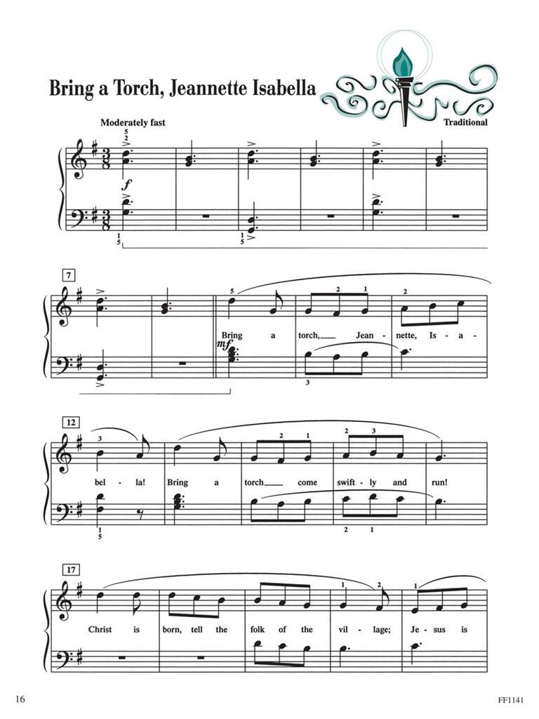 Piano Adventures Christmas Book Level 3A