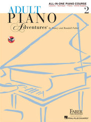 Nancy & Randall Faber: Adult Piano Adventures All-In-One Lesson Book 2