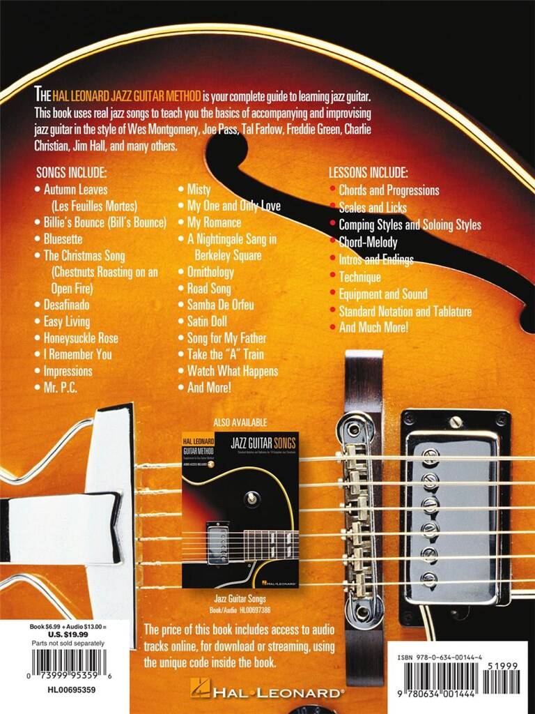 Hal Leonard Guitar Method - Jazz Guitar