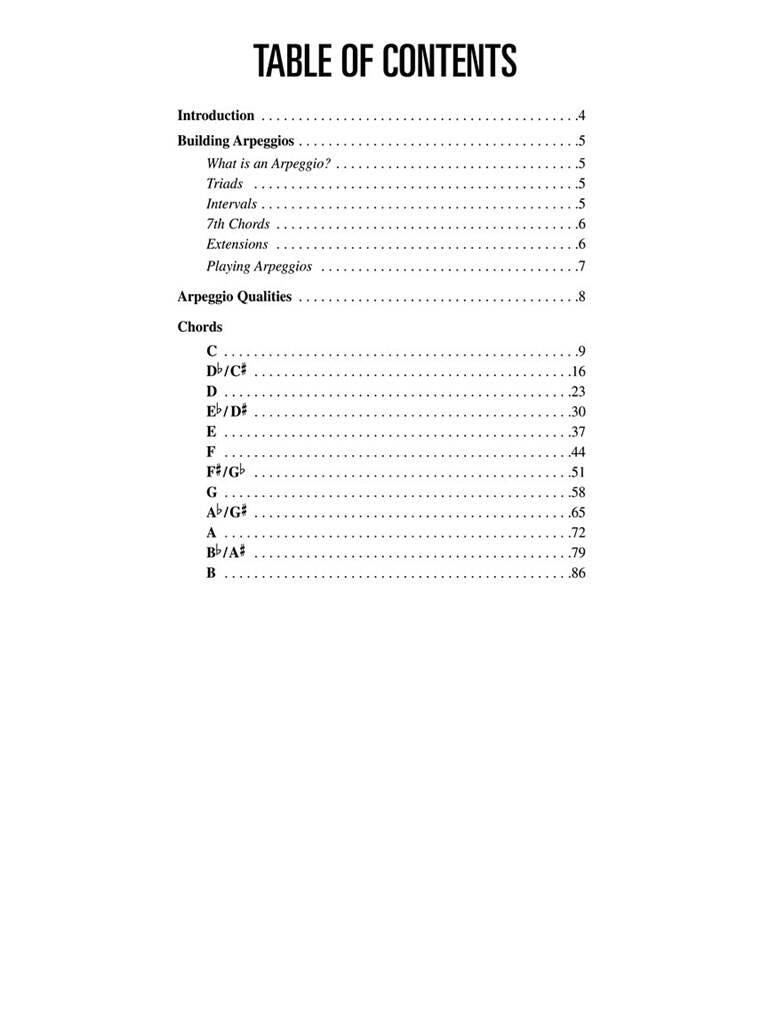 Bass Arpeggio Finder