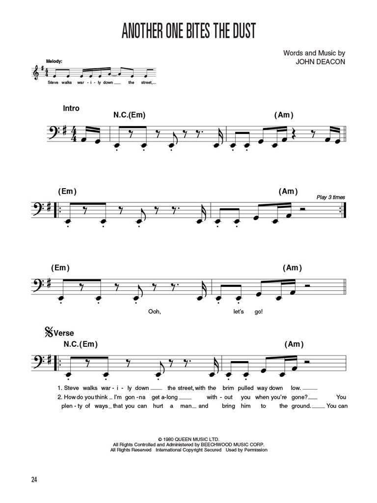 Even More Easy Pop Bass Lines