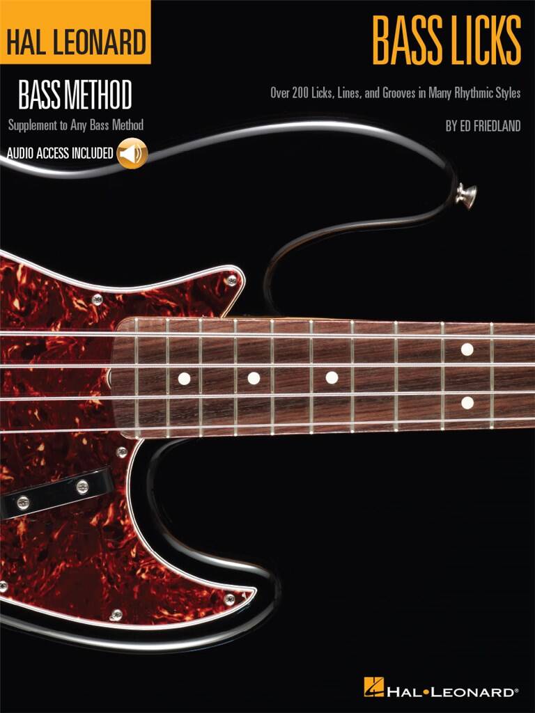 Hal Leonard Bass Method-  Bass Licks
