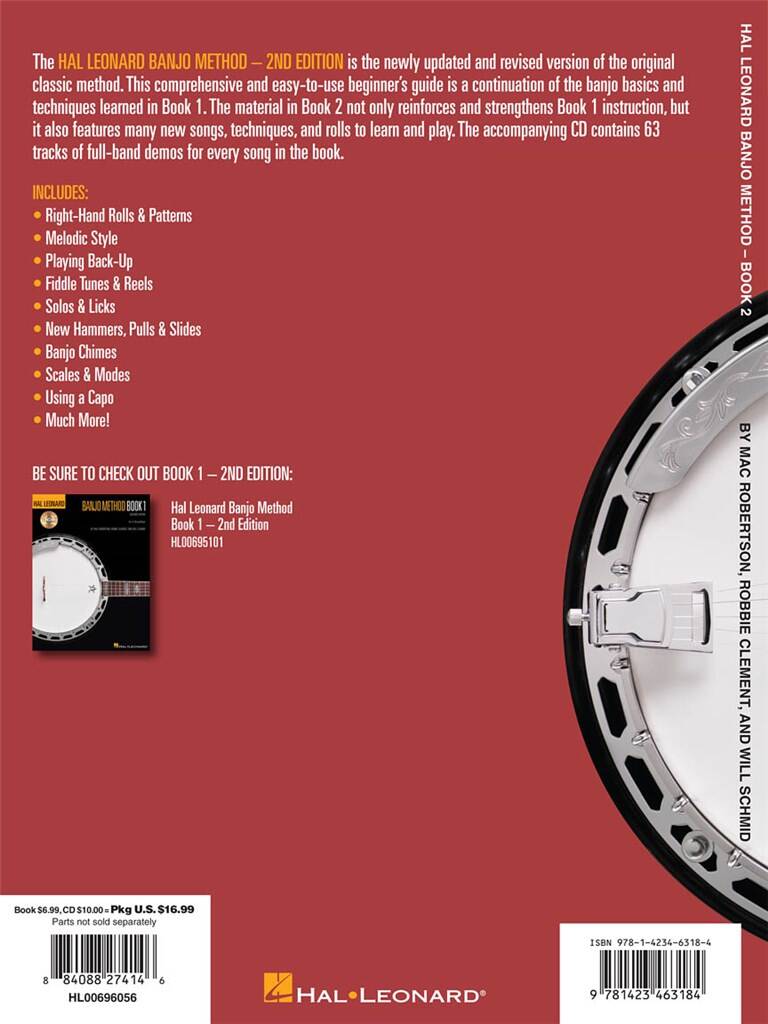 Hal Leonard Banjo Method Book 2 (Second Edition)